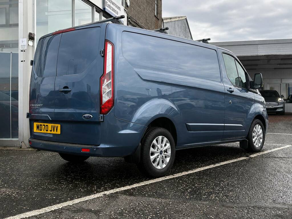 Ford Transit Custom 300 2.0 Ecoblue 130Ps L1 Limited MD70JVV Blue #2