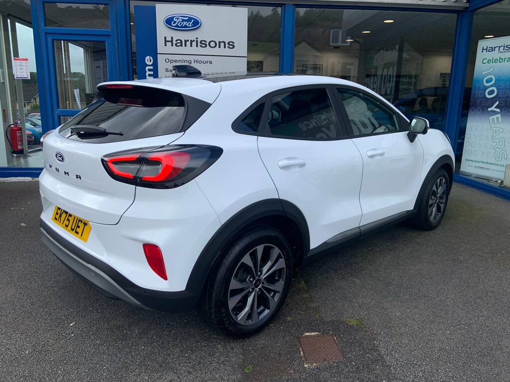 Ford Puma 1.0 Ecoboost 125Ps Mhev Titanium EK75UET White #2