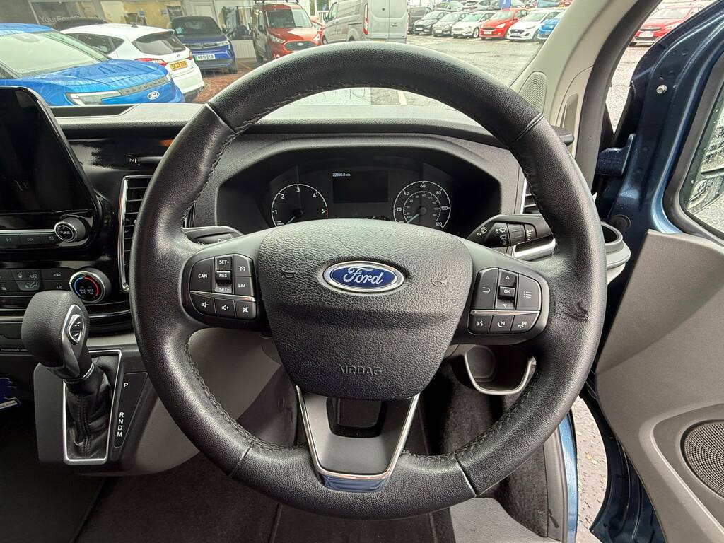 Ford Transit Custom 320 2.0 Ecoblue 185Ps L1 Dcab Sport NX20MJJ Blue #5
