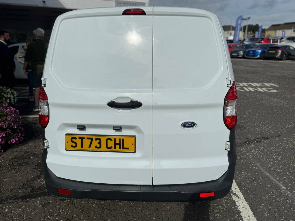 Ford Transit Courier 1.5 Tdci Leader White #4