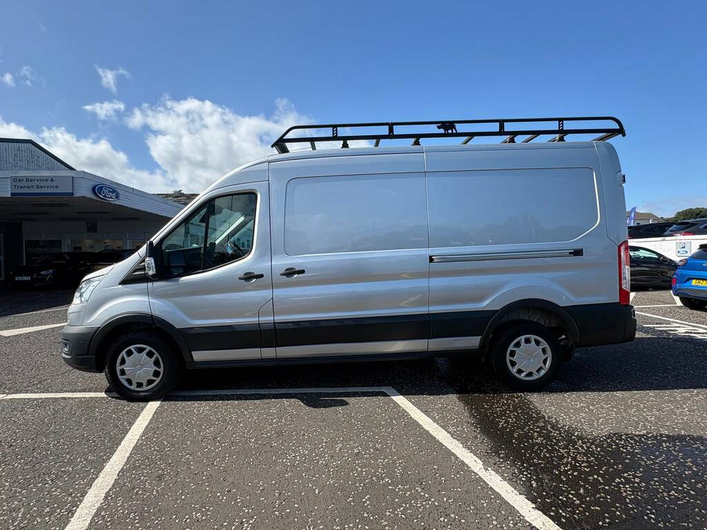 Ford Transit Custom 2.0 Ecoblue 130Ps Low Roof Trail Van White #2