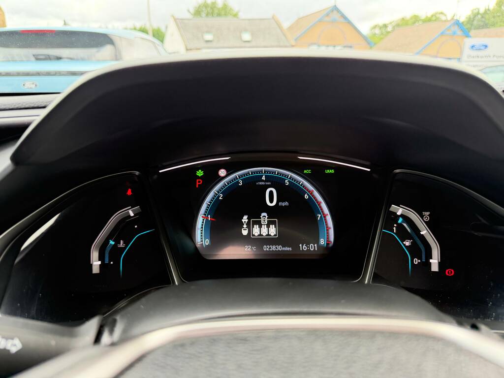Honda Civic Civic Sr Vtec Blue #25