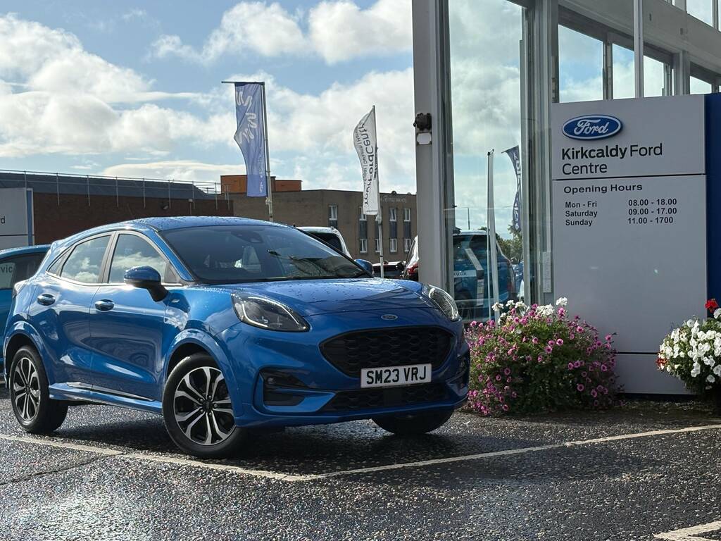 Ford Puma 1.0 Ecoboost Hybrid Mhev St-line Blue