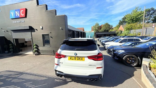 BMW X3 2.0 20D M Sport White #2