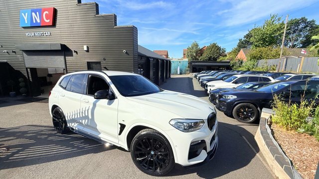 BMW X3 2.0 20D M Sport White #3