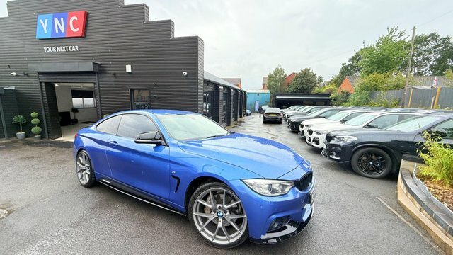 BMW 4 Series 3.0 435D M Sport Blue #2