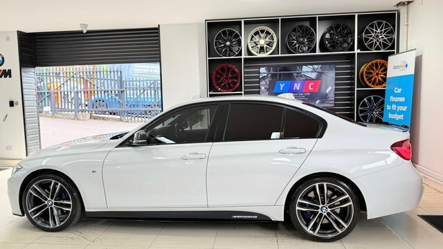 BMW 3 Series 2.0 320D M Sport White #4