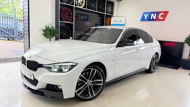 BMW 3 Series 2.0 320D M Sport White #3