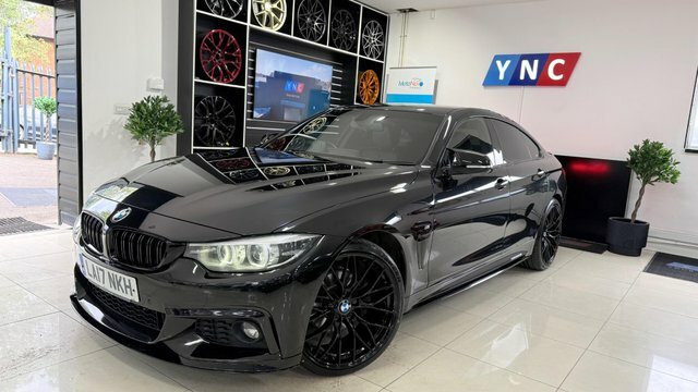BMW 4 Series Gran Coupe 2.0 420D M Sport Black