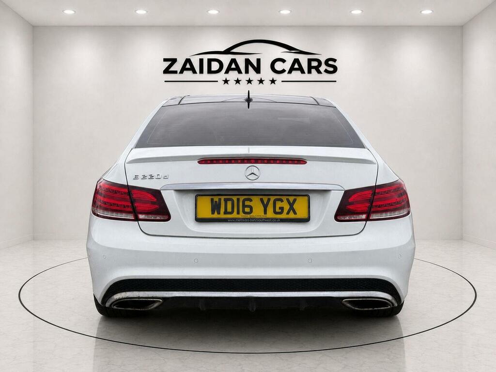 Mercedes-Benz E Class Coupe 2.1 E220d Amg Line Edition G-tronic Euro 6 WD16YGX White #6