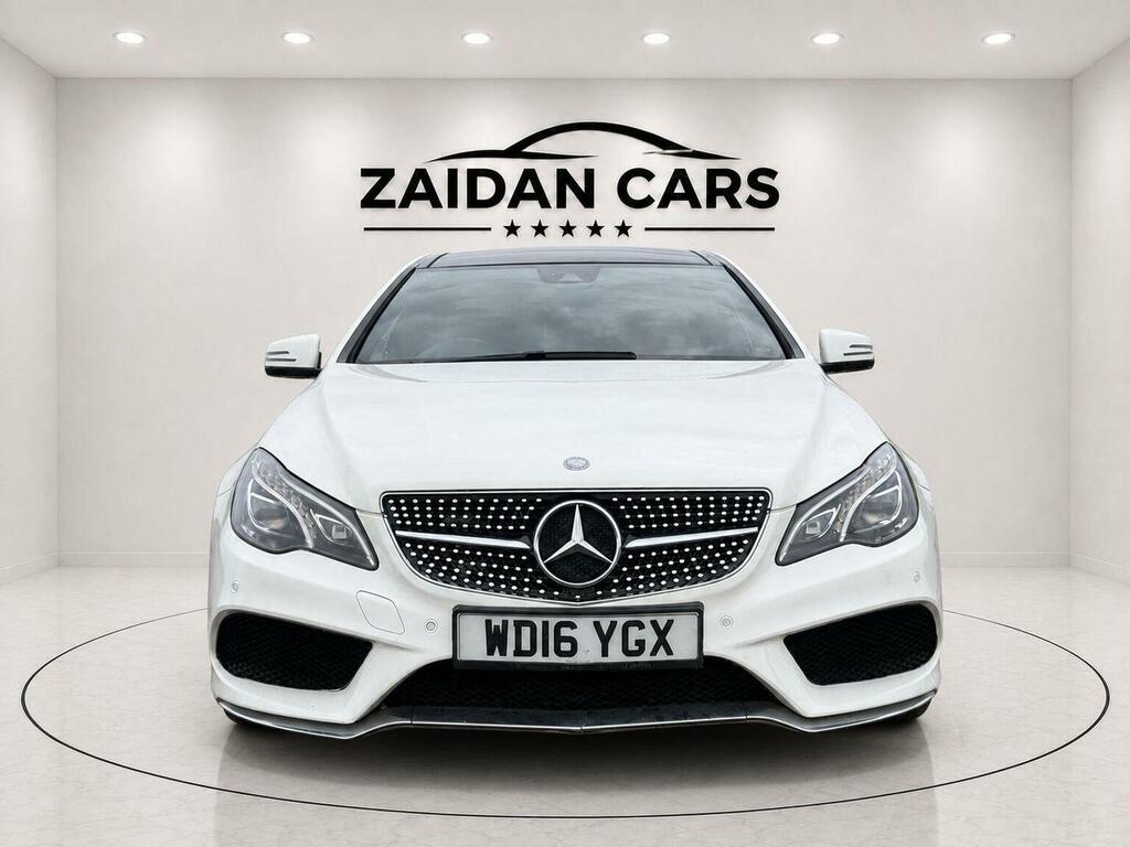 Mercedes-Benz E Class Coupe 2.1 E220d Amg Line Edition G-tronic Euro 6 WD16YGX White #2