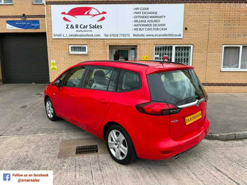 Vauxhall Zafira Mpv Silver #8