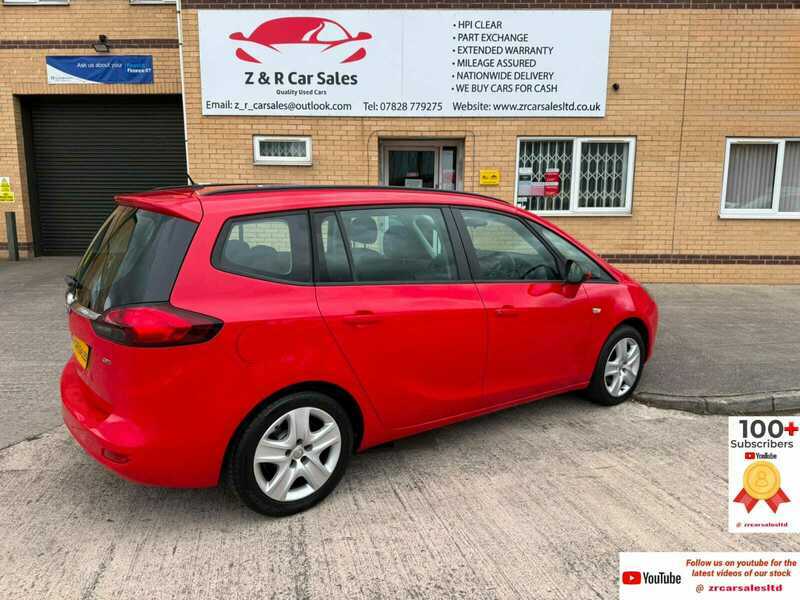 Vauxhall Zafira Mpv Silver #9