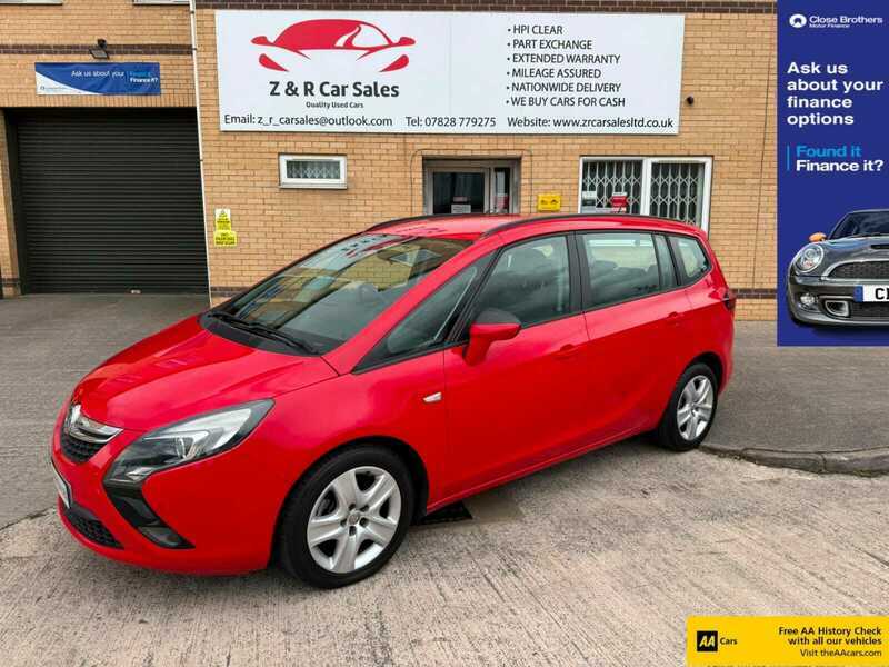 Vauxhall Zafira Exclusiv Cdti Red #4