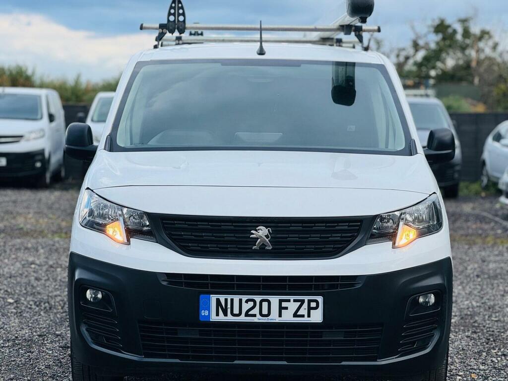 Peugeot Partner Panel Van 1.5 Bluehdi 950 Professional Long Panel White #6