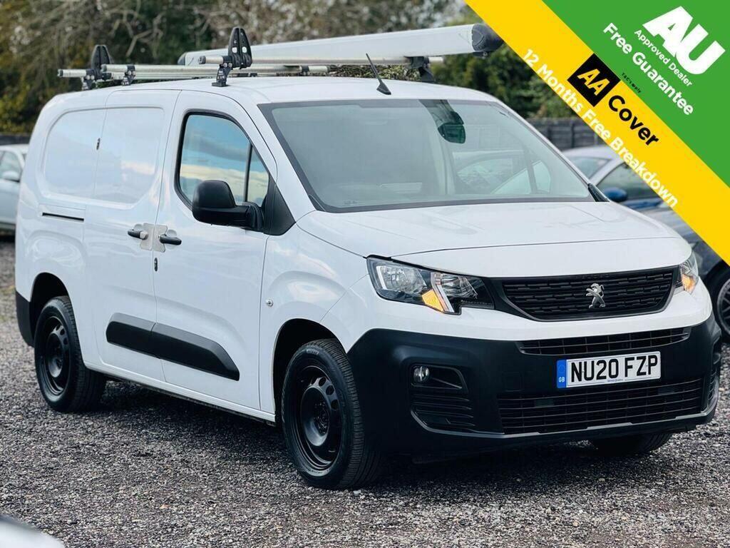 Peugeot Partner Panel Van 1.5 Bluehdi 950 Professional Long Panel White