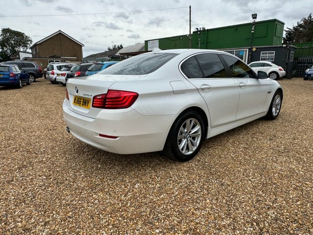 BMW 5 Series 520D Se Saloon White #5