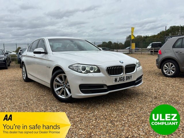 BMW 5 Series 520D Se Saloon White