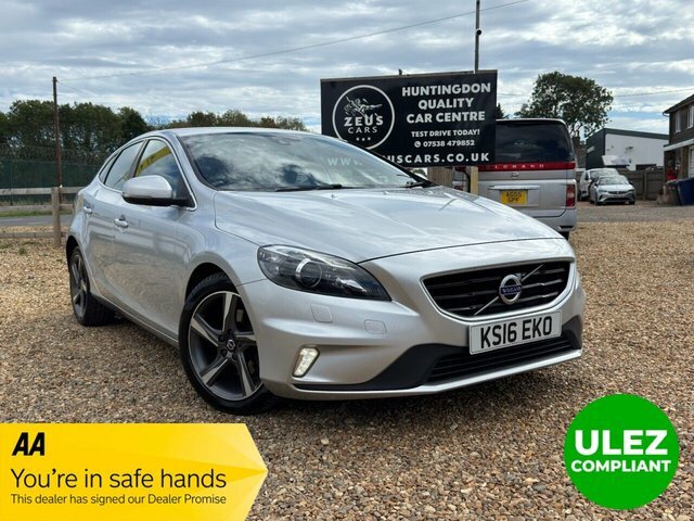 Volvo V40 D2 R-design Lux Nav Silver