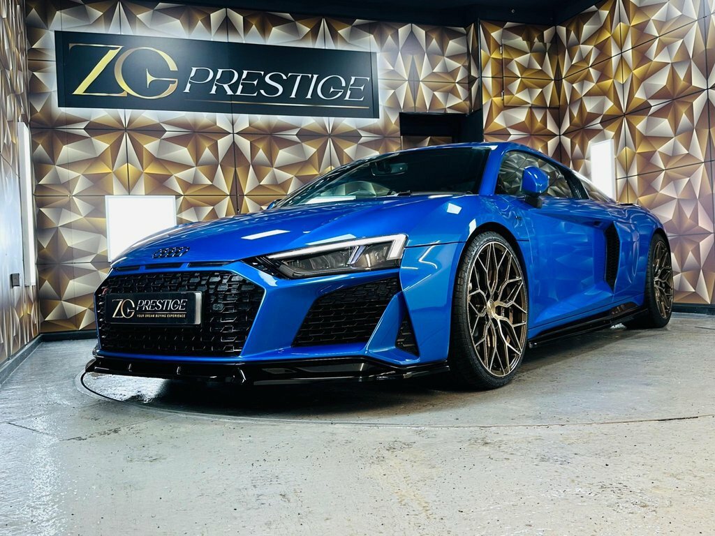 Audi R8 V10 Performance Carbon Black Quattro Blue #30