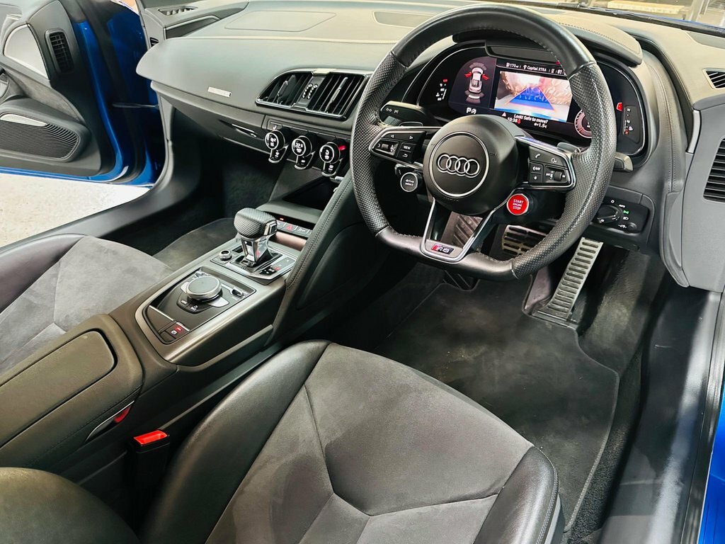 Audi R8 V10 Performance Carbon Black Quattro Blue #15