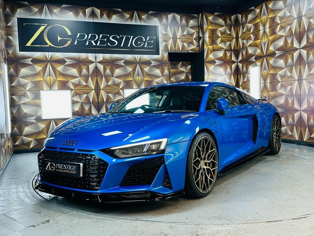Audi R8 V10 Performance Carbon Black Quattro Blue #34