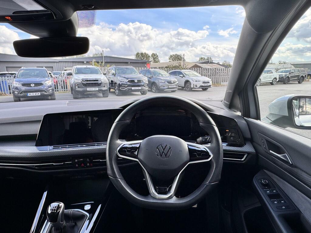 Volkswagen Golf 1.5 Tsi R-line Euro 6 Ss Silver #4