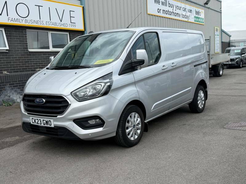Ford Transit Custom 2.0 Ecoblue 130Ps Low Roof Limited Van - 2023 23 Silver
