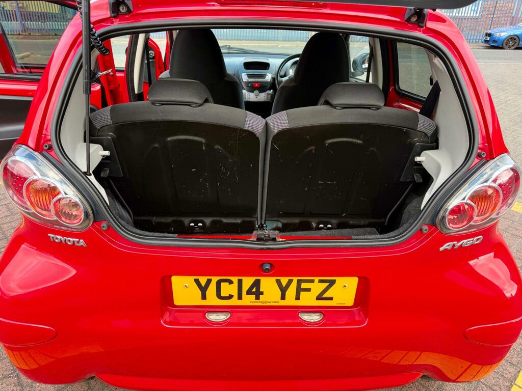 Toyota Aygo Hatchback Silver #42