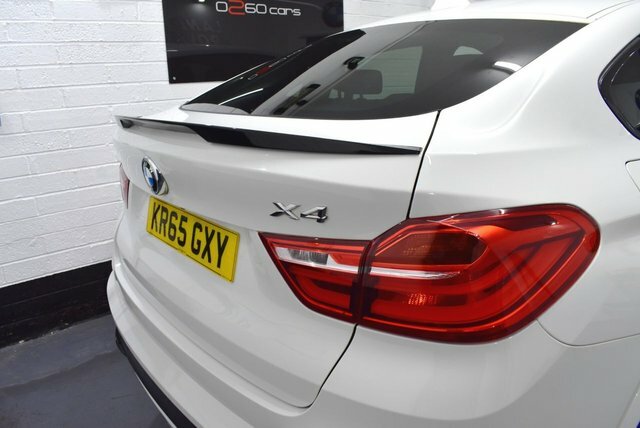 BMW X4 2015 2.0 20D 190 M Sport 4X4 Xdrive Euro 6 A KR65GXY White #2