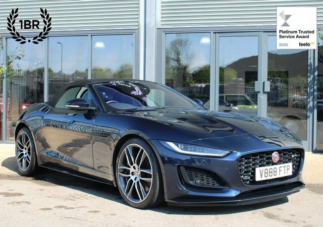 Jaguar F-Type Convertible 5.0 V8 R-dynamic Convertible Petro Blue