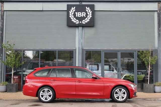 BMW 3 Series Touring 2.0 320I Sport Touring Eur Red #3