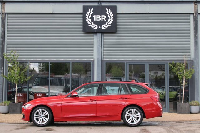 BMW 3 Series Touring 2.0 320I Sport Touring Eur Red #4