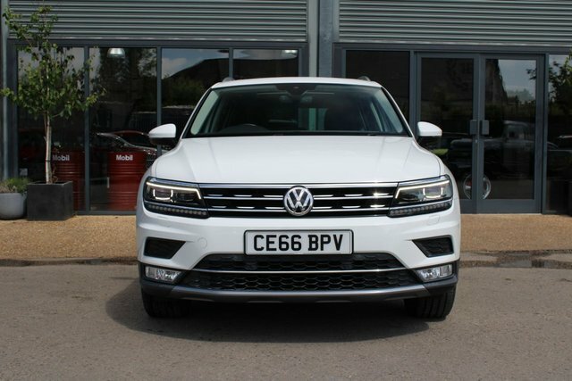 Volkswagen Tiguan 2.0 Tdi Bluemotion Tech Sel Suv White #5