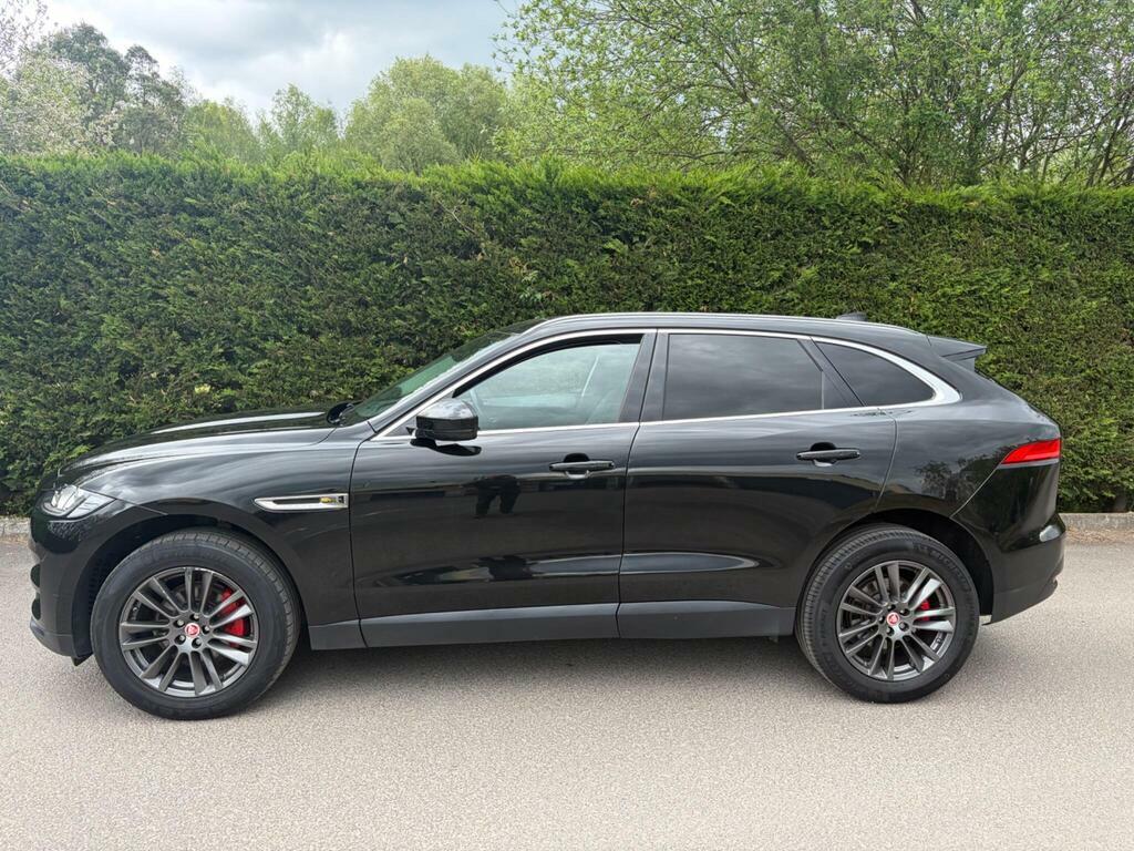 Jaguar F-Pace 2.0 P250i Portfolio Awd Euro 6 S S SC67ZTT Black #4