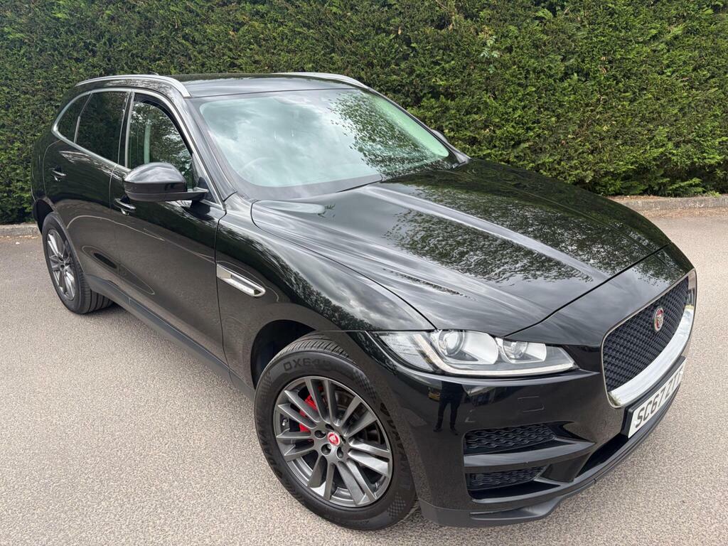 Jaguar F-Pace 2.0 P250i Portfolio Awd Euro 6 S S SC67ZTT Black #5