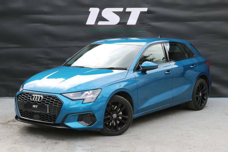 Audi A3 35 Tfsi Sport - 2020 70 WJ70XUN Blue #3