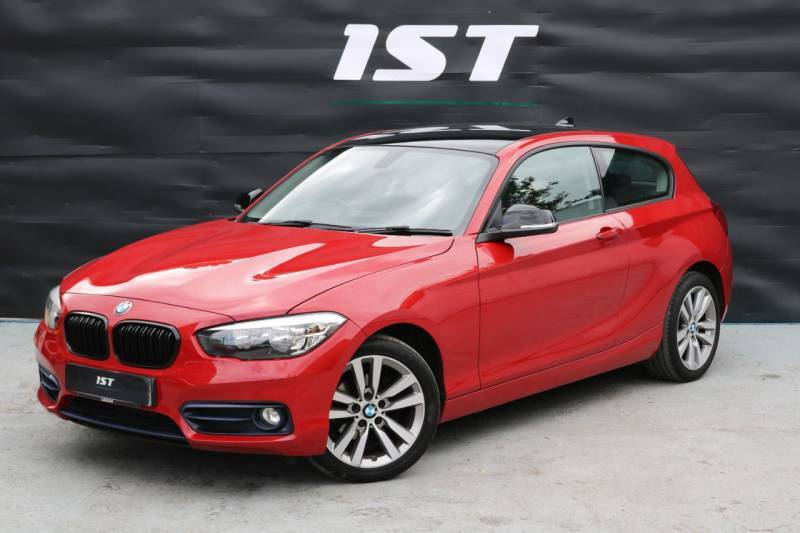 BMW 1 Series 118I 1.5 Sport Nav Step - 2017 67 WP67DPU Red #3