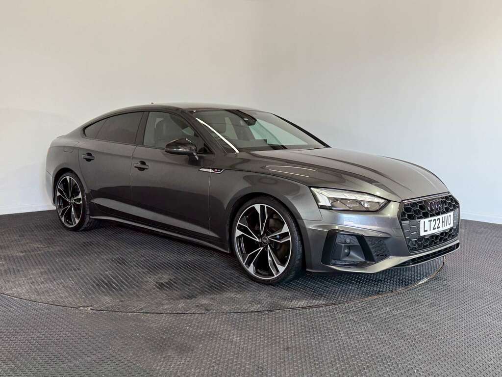 Audi A5 2.0 Tdi 35 Black Edition Sportback S Tr Grey