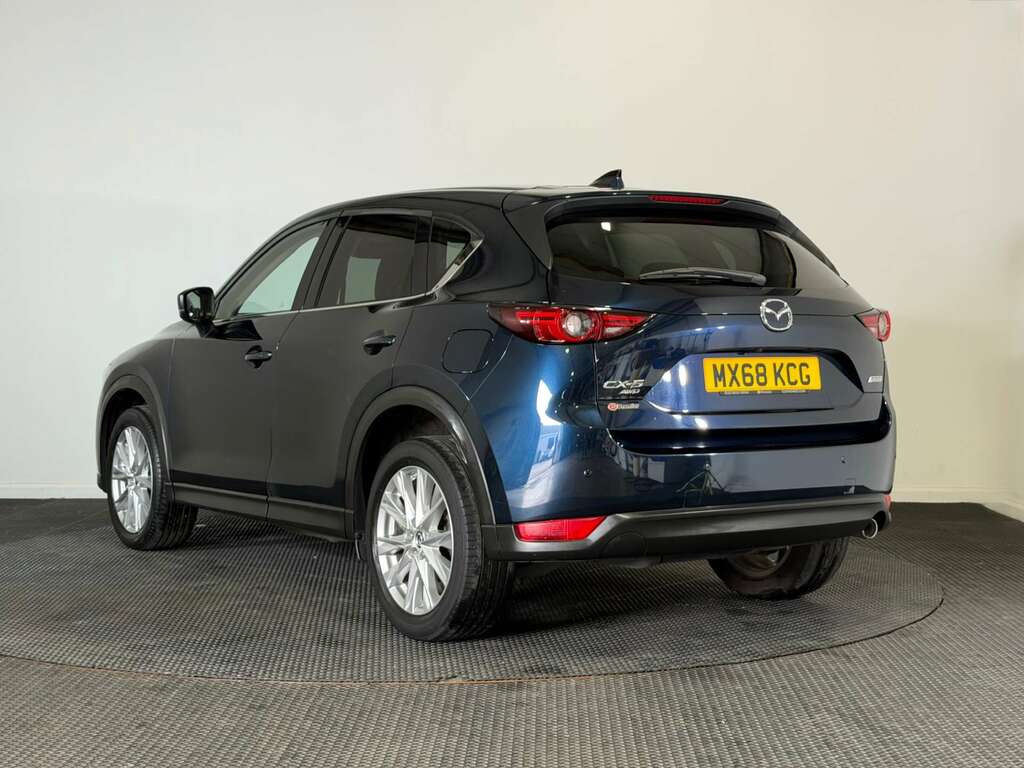 Mazda CX-5 2.2 Skyactiv-d Sport Nav Suv 4Wd MX68KCG Blue #4