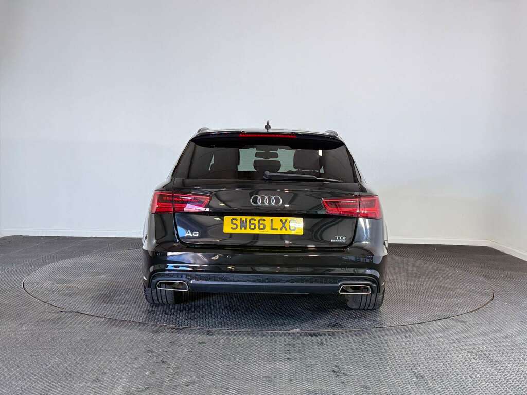 Audi A6 Avant 2.0 Tdi Black Edition Estate S Tronic Q SW66LXO Black #6