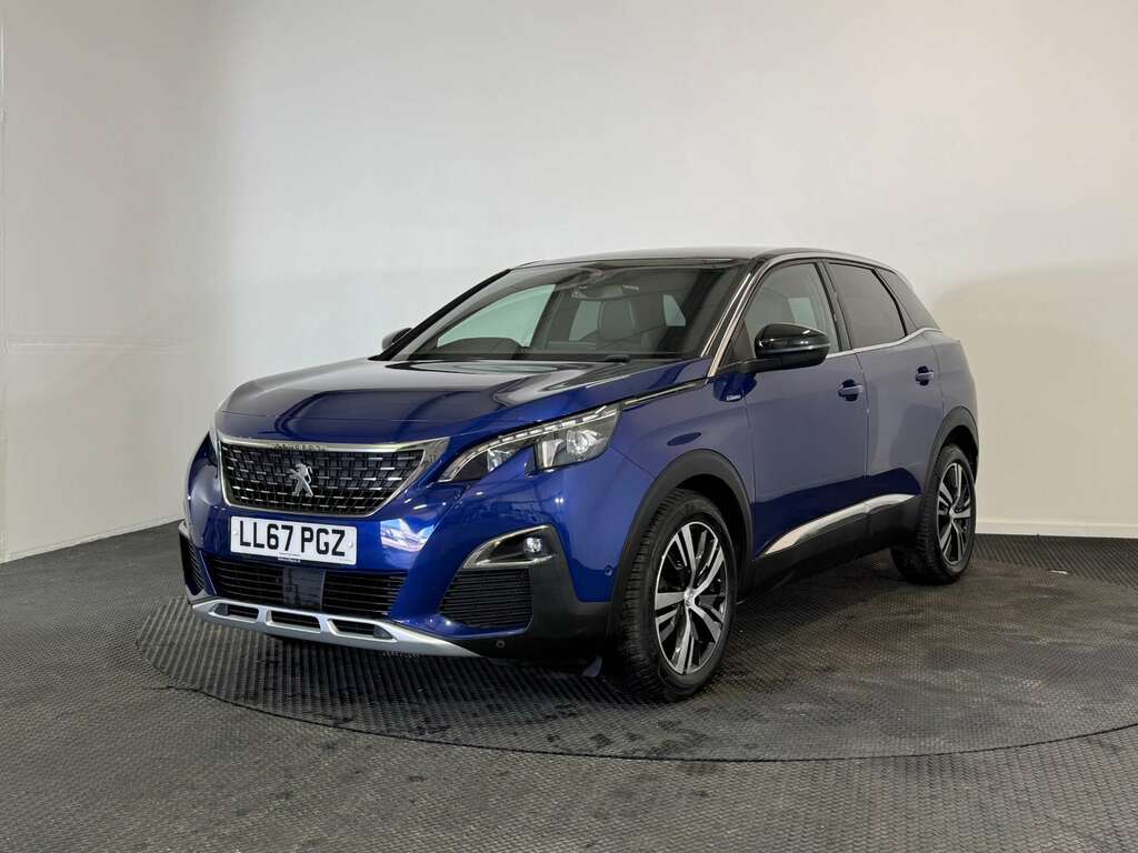 Peugeot 3008 1.6 Bluehdi Gt Line Suv Euro 6 LL67PGZ Blue #2