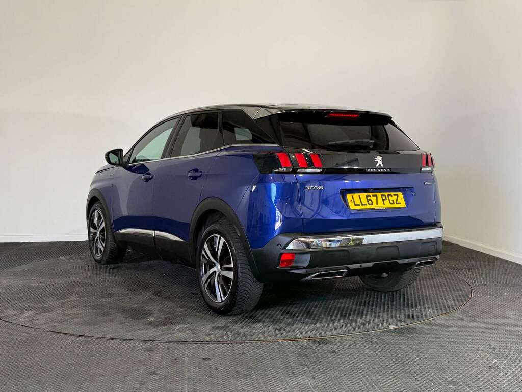 Peugeot 3008 1.6 Bluehdi Gt Line Suv Euro 6 LL67PGZ Blue #4