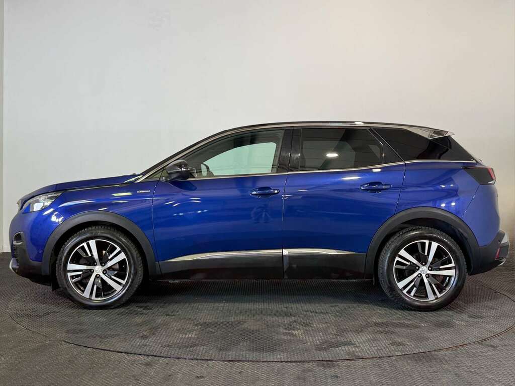 Peugeot 3008 1.6 Bluehdi Gt Line Suv Euro 6 LL67PGZ Blue #3