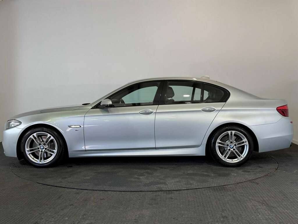 BMW 5 Series 3.0 530D M Sport Saloon Euro 6 S PL66OXU Silver #3