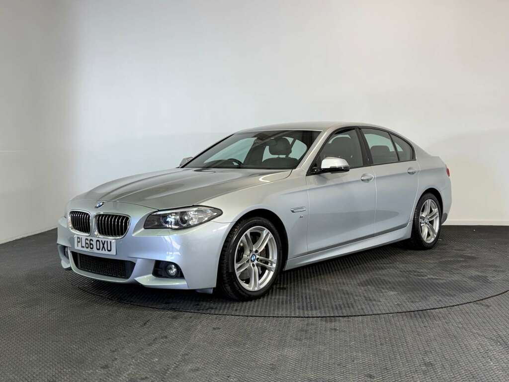BMW 5 Series 3.0 530D M Sport Saloon Euro 6 S PL66OXU Silver #2