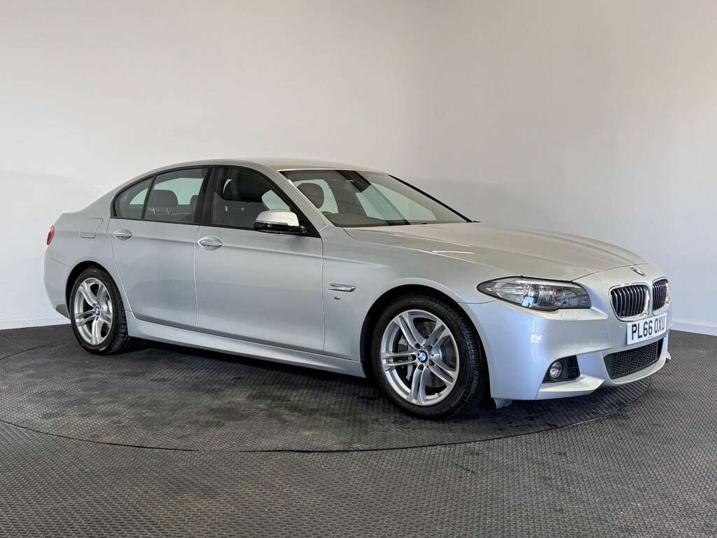 BMW 5 Series 3.0 530D M Sport Saloon Euro 6 S Silver #2