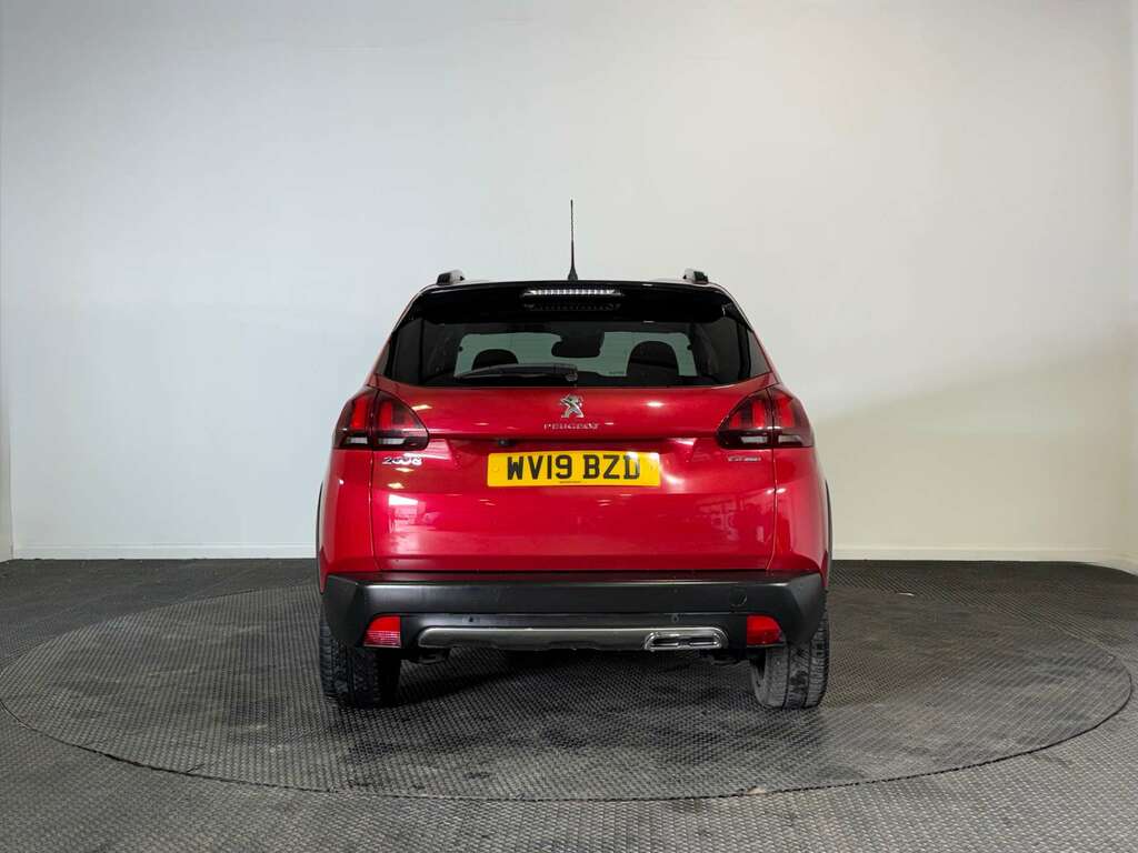 Peugeot 2008 1.2 Puretech Gpf Gt Line Suv Eat Euro 6 WV19BZD Red #5