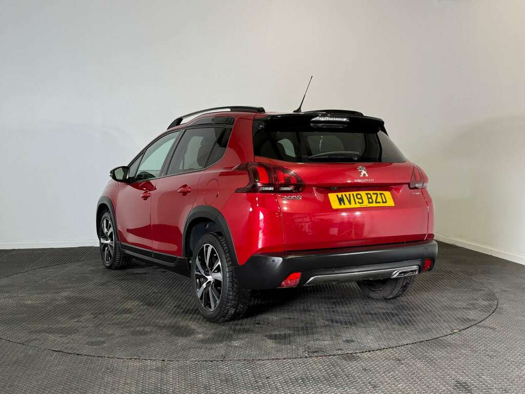 Peugeot 2008 1.2 Puretech Gpf Gt Line Suv Eat Euro 6 WV19BZD Red #4
