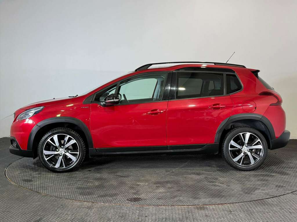 Peugeot 2008 1.2 Puretech Gpf Gt Line Suv Eat Euro 6 WV19BZD Red #3